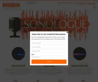 Sonologue.com(Sound ideas) Screenshot