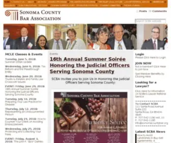 Sonomacountybar.org(Sonoma County Bar Association) Screenshot