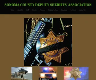 Sonomacountydsa.org(SONOMA COUNTY DEPUTY SHERIFFS' ASSOCIATION) Screenshot