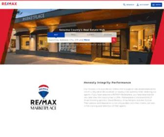 Sonomacountyhub.com(RE/MAX Marketplace) Screenshot