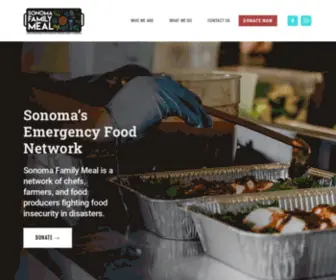 Sonomafamilymeal.org(Sonoma Family Meal) Screenshot