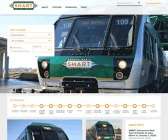 Sonomamarintrain.org(Sonoma-Marin Area Rail Transit) Screenshot