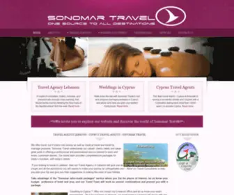 Sonomartravel.com(Travel Agency Lebanon) Screenshot