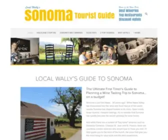 Sonomatouristguide.com(Sonoma Tourist Guide) Screenshot