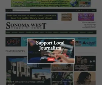 Sonomawest.com(Sonoma West Times & News) Screenshot
