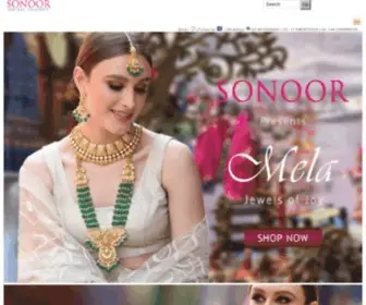 Sonoor.com(Fashion Jewelry From India) Screenshot