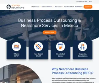 Sonoranearshore.com(Business Process Outsourcing) Screenshot