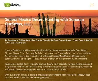 Sonoranoutfitters.net(Sonoran Outfitters) Screenshot