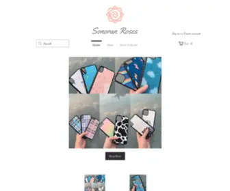 Sonoranroses.com(Unique IPhone Cases) Screenshot