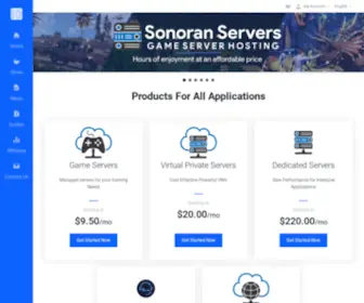 Sonoranservers.com(Portal Home) Screenshot