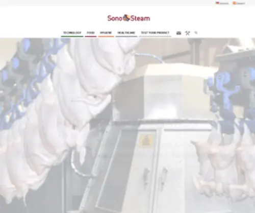 Sonosteam.com(Poultry Processing) Screenshot