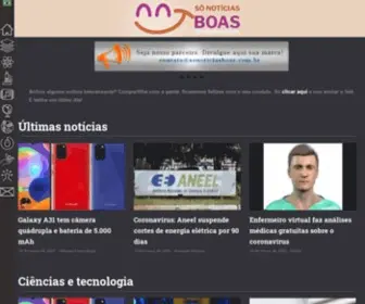 Sonoticiasboas.com.br(Início) Screenshot