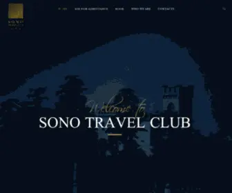 Sonotravelclub.com(SONO Travel Club) Screenshot