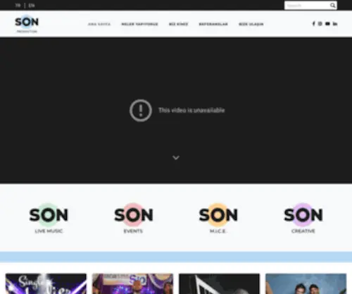 Sonproduction.com(Ana Sayfa) Screenshot