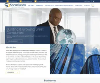 Sonradeido.com(Sonra Deido Holdings) Screenshot