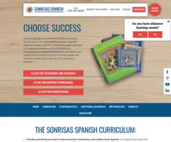 Sonrisasspanishschool.com(Sonrisas Spanish School) Screenshot