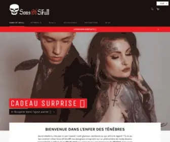 Sons-OF-Skull.com(OVH accompagne votre évolution grâce au meilleur des infrastructures web) Screenshot