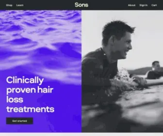 Sons.co.uk(Sons UK) Screenshot