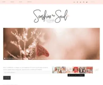 Sonshineinmysoul.com(Sonshine in my Soul) Screenshot