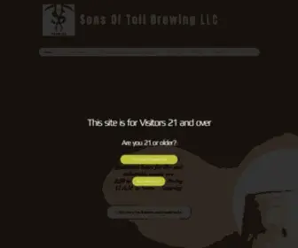 Sonsoftoilbrewing.com(Sons of Toil Brewing) Screenshot