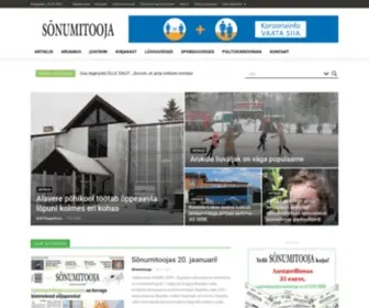 Sonumitooja.ee(Sõnumitooja) Screenshot