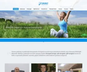 Sonumut.com.tr(Sonumut Psikolojik Destek Merkezi) Screenshot