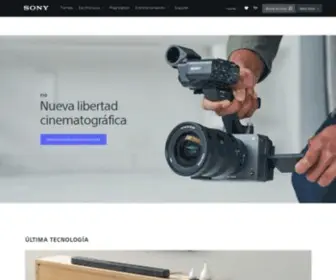 Sony.cl(Sony Chile) Screenshot