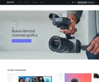 Sony.com.ec(Sony Ecuador) Screenshot