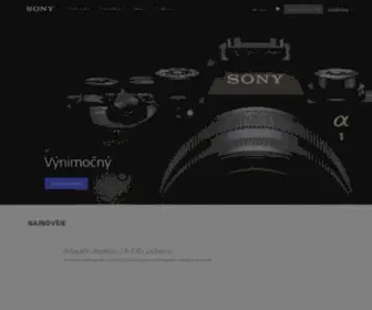 Sony.sk(Sony Slovensko) Screenshot