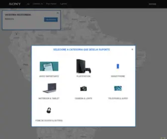 Sonylocator.com(Sony Locator) Screenshot