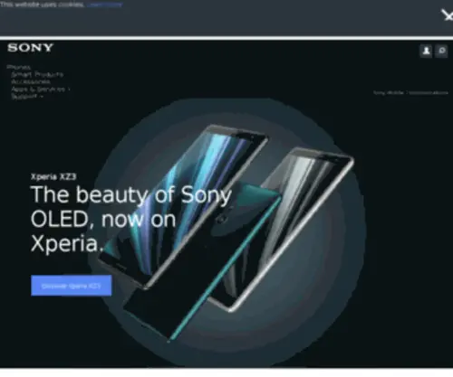 Sonymobile.net(Sonymobile) Screenshot