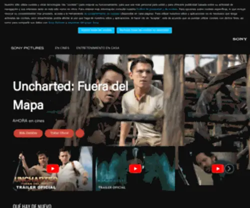 Sonypictures.com.mx(Sonypictures) Screenshot