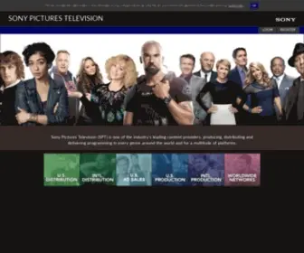 Sonypicturestelevision.com(Sony Pictures Television) Screenshot