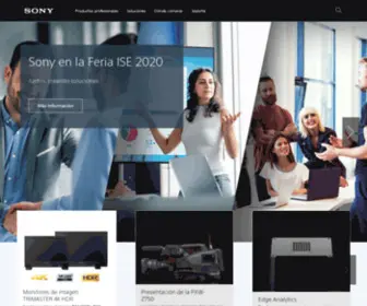 Sonypro-Latin.com(CÃ¡maras Broadcast y ProducciÃ³n) Screenshot