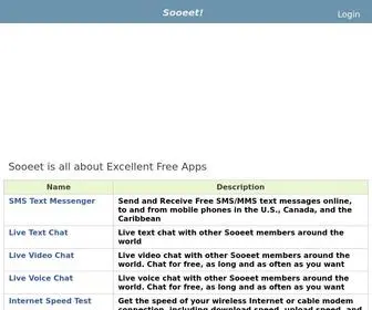 Sooeet.com(Free Text Messaging) Screenshot