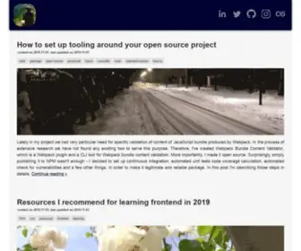 Soofka.pl(Personal blog) Screenshot