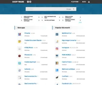 Sooftware.com(Free App Downloads) Screenshot