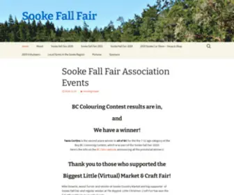 Sookefallfair.ca(Sooke Fall Fair) Screenshot