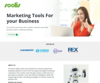 Soolisai.com(Digital Marketing Agency) Screenshot