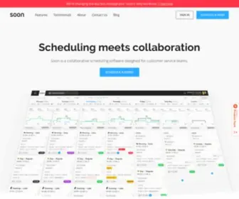 Soon.works(Collaborative Team Scheduling) Screenshot