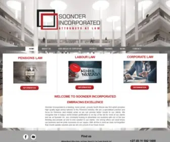 Soonderinc.co.za(Soonder Inc) Screenshot