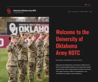 Soonerstrong.com(University of Oklahoma Army ROTC) Screenshot