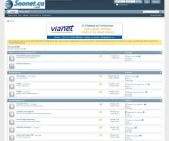 Soonet.ca(The Soonet BBS) Screenshot