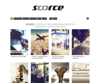 Soorce.de(DIGITALE FREELANCER & EXPERTEN) Screenshot