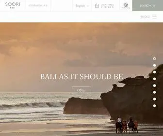 Sooribali.com(Soori Bali) Screenshot