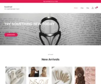 Sooshell.com(Fashion) Screenshot