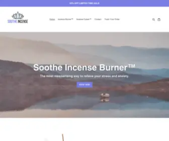 Sootheincense.com(Soothe Incense) Screenshot