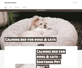 Soothingpetnest.com(Soothing Pet Nest) Screenshot