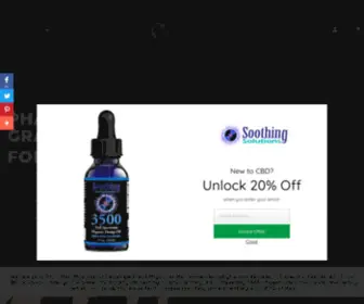 Soothingsolutionscbd.com(Phytocannabinoids) Screenshot