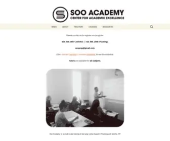 Soowook.com(Soo Academy) Screenshot